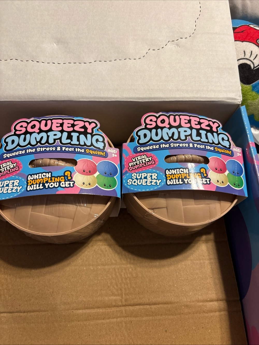 Not Rated Squeezy Dumpling Stress Toy - Beige